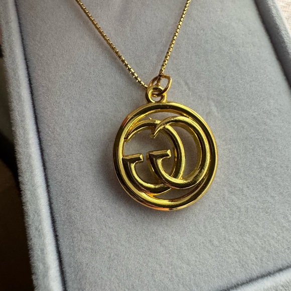 Up cycled Gucci charm necklace - Picture 3 of 6